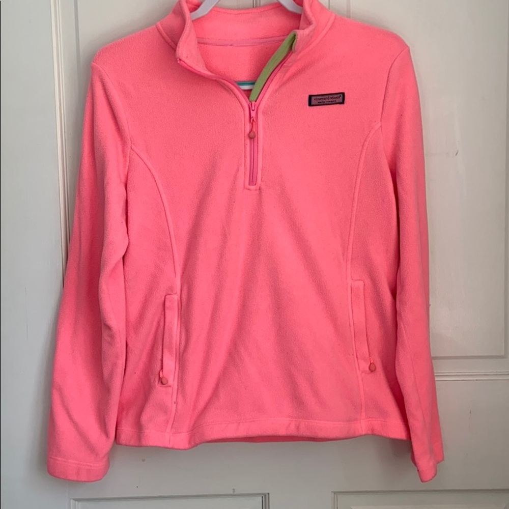 Girls large vineyard vine pullover